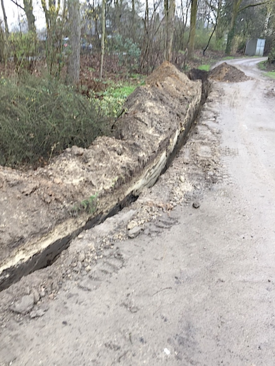 Der Weg der neuen Wassereitung